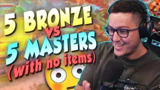 DO MASTERS PLAYER EVEN NEED ITEMS TO BEAT BRONZE?