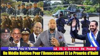 ELIKOPTÈ SALVADOR VOYE AYITI YO KI MISYON YO? DG RAMEAU PAP JAM AN DIFIKILTE DIVÈSYON KI TAP FÈT