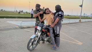 Abdullah sy choro ny Bike cheen li 🥺 || snatching prank with Abdullah 😳 ||