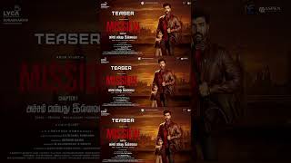 Mission Chapter 1 Teaser (Tamil) | Arun Vijay | Amy Jackson | Vijay | Subaskaran | Lyca Productions