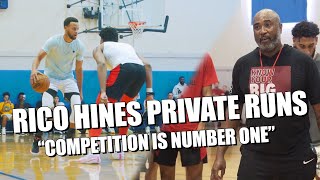 "Competition is Number One" Steph Curry, Trae Young & Many More | Rico Hines Private Runs Pt. 1