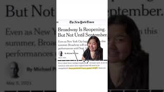 New York Times body shaming actors who gained weight during the pandemic #shorts #broadway