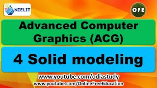 ACG 4 Solid modeling