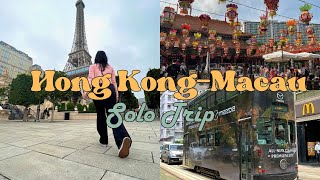 HongKong-Macau Travel Vlog | 6D5N Solo Trip