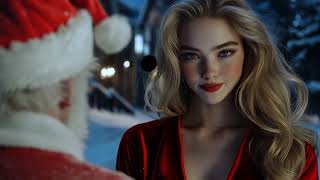 Santa’s Naughty Surprise: Sexy OnlyFans Model Seduces Santa Claus!