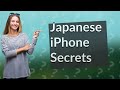 Are Japanese iPhones different?