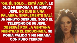 Ella lo despreció diciendo él solo está aquí, así que él, silenciosamente, acabó con su carrera.