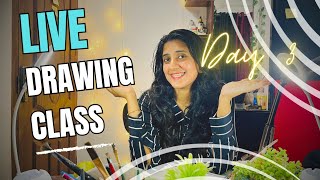 Live drawing class by one million shades