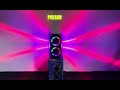 Mr Entertainer Pulsar Karaoke Speaker Light Effects Demo