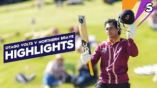 A Century to Savour! | Otago Volts v Northern Brave Men | Dream11 Super Smash 24/25