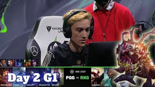 PGG vs RNG - Day 2 LoL MSI 2021 Group C | Pentanet.GG vs Royal Never Give Up full game