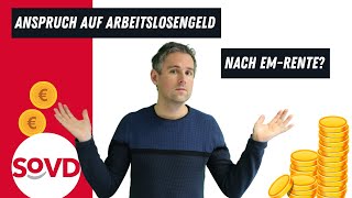 Anspruch auf ALG nach EM-Rente?