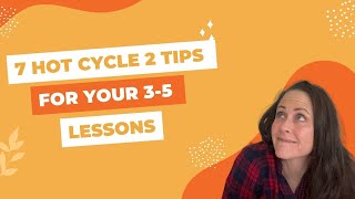 (Cycle 2 CalTPA) 7 Hot Tips 🔥 for your 3-5 lesson plans!!!