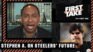 Steelers fan Stephen A. expects Pittsburgh to be last in the AFC North if Mason Rudolph is starting