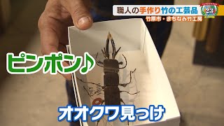 広島23【竹原市 その9】職人手作りの竹工芸品に感動\u0026海ぶどう丼を堪能#19