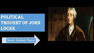 Political Thought Of John Locke || Social Contract Theory / Important for UGC NET 2023