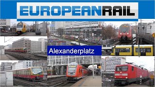 #Berlin2019 Deutsche Bahn \u0026 Ostdeutsche Eisenbahn Trains - Bahnhof Alexanderplatz