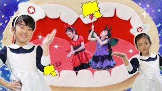 はみがきしない子はかんあきから電話がかかってくる！？鬼から電話アプリ