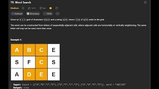 LeetCode 79 JavaScript | Word Search JavaScript | Recursion & Backtracking