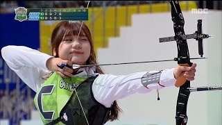 [ISAC] 아이돌스타 선수권대회 -archery fairy GFRIEND UMJI 20160915