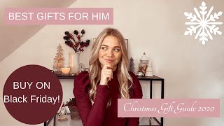 THE BEST GIFTS FOR HIM | MEN'S CHRISTMAS GIFT GUIDE 2020  | Anna's Style Dictionary