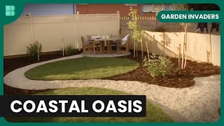 Creating a Stunning Seaside Oasis! - Garden Invaders - S01 EP16 - Garden Makeover