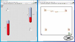 LabVIEW for Engineers : How to Convert From Fahrenheit to Celsius and Celsius to Fahrenheit