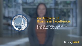 Certificate of Business Excellence