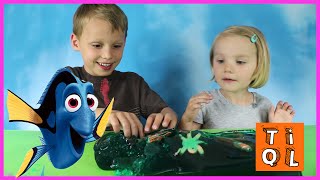 FINDING DORY in Jell-O Challenge!!!