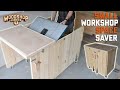 Super Space Saver! - Table Saw Stand For Garage Workshops