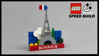 Eiffel Tower | LEGO MAGNET | #legostopmotion #legotimelapse #legoshorts #stopmotion