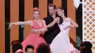 "Dirty Dancing" Performance w/Charli D'Amelio | Step Into The Movies With Derek and Julianne Hough