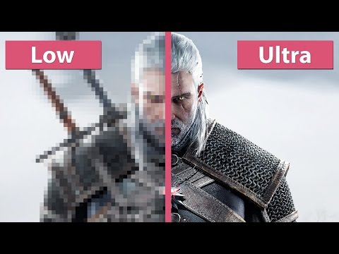 The Witcher 3: Wild Hunt – PC Low vs. Ultra graphics comparison before day one patch [60fps][FullHD]