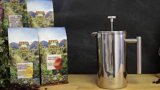 Java Planet French Press