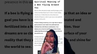 Spiritual Meaning Of Bees