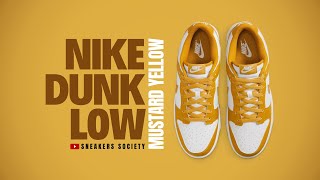 MUSTARD YELLOW 2025 Nike Dunk Low | DETAILED LOOK + PRICE