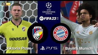 FIFA 23 | PS5 | Viktoria Plzen vs Bayern Munich | UEFA Champions League 12 OCT 22 | Realistic 4KUHD