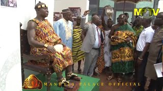 Otumfuo Osei Tutu || opens his statue at manhyia museum 😍Asanteman to the whole