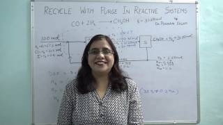 Lecture 33 Recycle with Purge in Reactive Systems