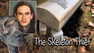Opened graves and crypts he robbed, at Mount Moriah