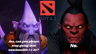 A Wacky Game of DOTA 2 - Dark Seer and Medusa Noob Gameplay