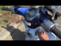 ホンダ Ｃ１２５スーパーカブ　引渡し前の始動動画（キーレス操作方法・ヨシムラマフラー）