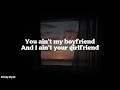 Ariana Grande, Social House - boyfriend (Lyrics)