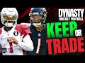 KEEP or TRADE Quarterbacks - Dynasty Fantasy Football - Must KEEP or TRADE QBs 2023 Fantasy Football