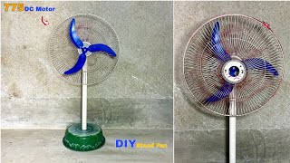 How To Make Stand Fan Using 775 DC Motor | DIY Stand Fan ||