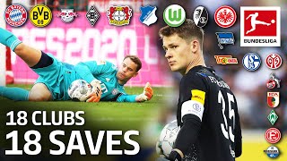 18 Clubs, 18 Saves - The Best Save by Every Bundesliga Team in 2019/20