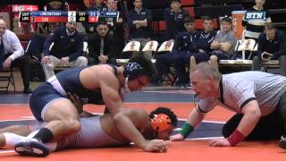 Penn State Nittany Lions at Illinois Fighting Illini Wrestling: 197 Pounds - McIntosh vs. Lee