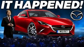 IT'S BACK! Mazda CEO Reveals The Return of the Mazda RX-7!