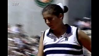 Monica Seles vs. Jana Novotna Roland Garros 1996 QF 😕