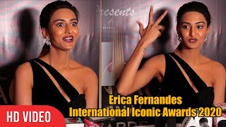 Erica Fernandes MASTI with Media at International Iconic Awards 2020